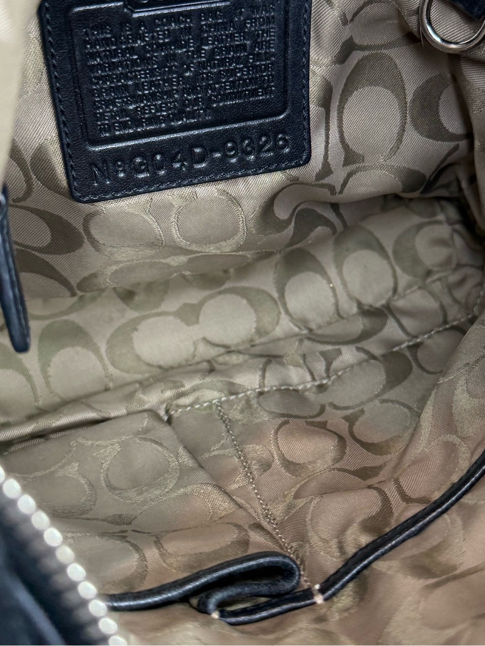 COACH LEGACY SLIM DUFFEL 9326 - Picture 9 of 15